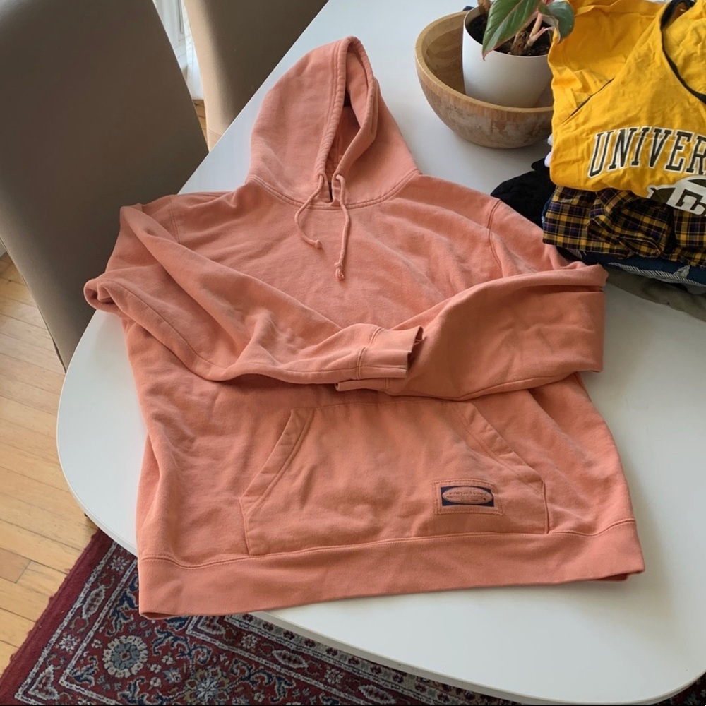Large Peach Vineyard Vines Hoodie